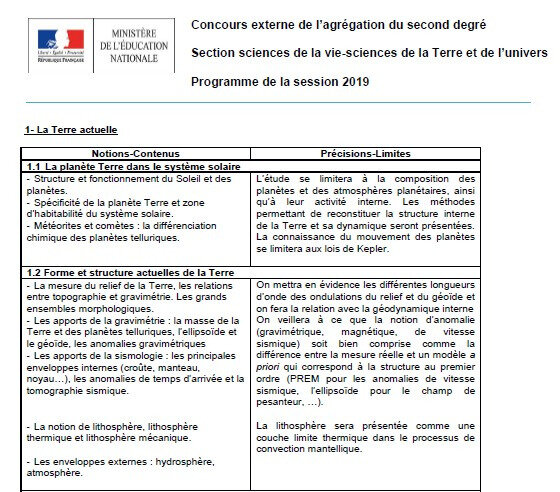 Capes Agregation 2019 Clioweb Le Blog