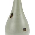 A longquan celadon 'tobi seiji' spotted bottle vase, yuan dynasty (1279-1368)