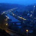 Dinan, le soir, fin décembre...