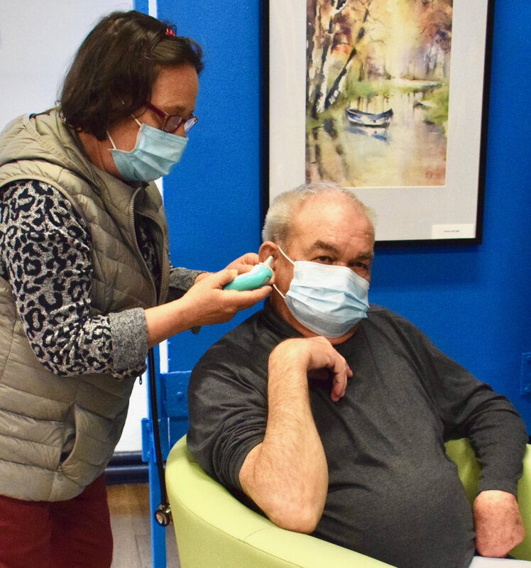 VACCINATIONS AUMALE 2021 prise de température