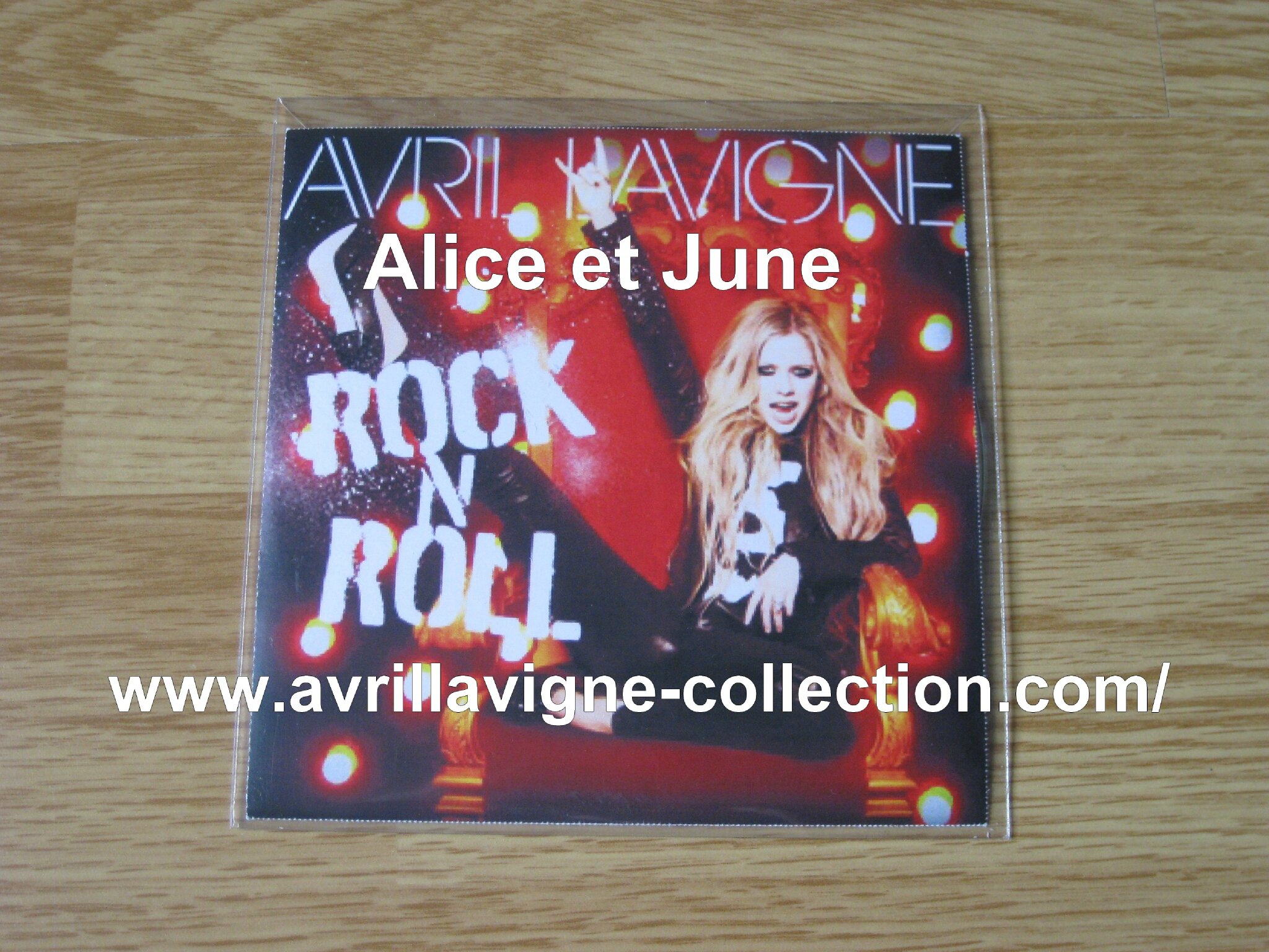 CD promotionnel Rock N Roll-version anglaise (2013)