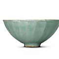 A Longquan celadon 'Lotus Petal' bowl, Southern Song Dynasty, 13th Century