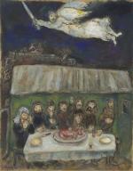 Marc Chagall, repas de l'agneau pascal