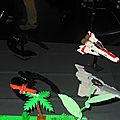 Vipers et Cylon raiders (Battlestar Galactica)