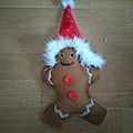  decorations de noël ginger man