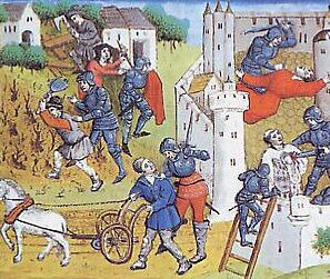 Prise de Taillebourg par CHARLES VII contre des compagnies de brigands et d'écorcheurs retranchés dans le château de Taillebourg (TIME TRAVEL 1441) (1)