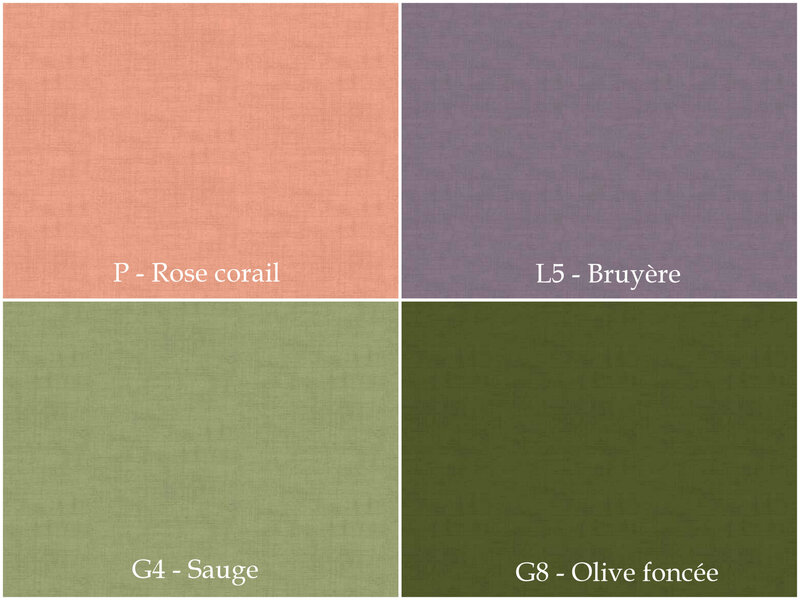colorama rose et vert