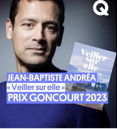 Le Prix Goncourt 2023 attribué à Jean-Baptiste Andrea pour