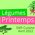 ...défi du site de recette.de du mois d'avril 2022 : légumes de printemps ...