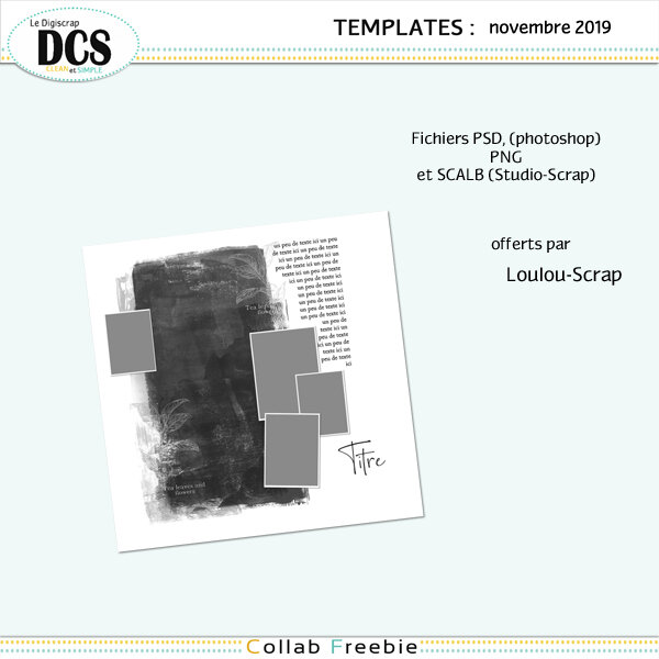 Novembre : Artsy templates Sortie 12 novembre PV OK - Page 2 125138029