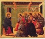 Jésus parle à ses apôtres