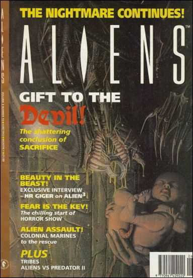 dark horse aliens magazine 12