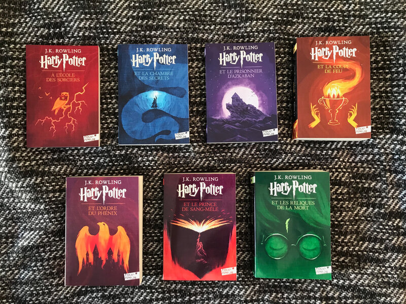 Coffret 7 Livres Harry Potter Français Pas Cher Challenge Harry Potter - Le blog d'une accro au fantastique